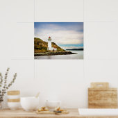 Lighthouses Georges Island Lighthouse Poster (Keuken)