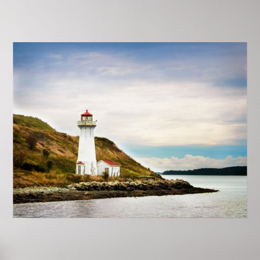 Lighthouses Georges Island Lighthouse Poster (Voorkant)