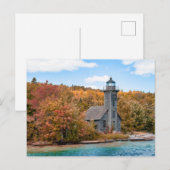 Lighthouses | Groot eiland East Channel Light Briefkaart (Voorkant / Achterkant)