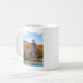 Lighthouses | Groot eiland East Channel Light Koffiemok (Voorkant links)