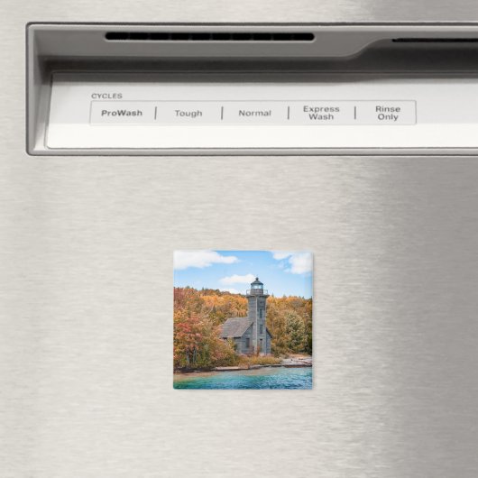 Lighthouses | Groot eiland East Channel Light Magneet (Insitu (Vaatwasser))