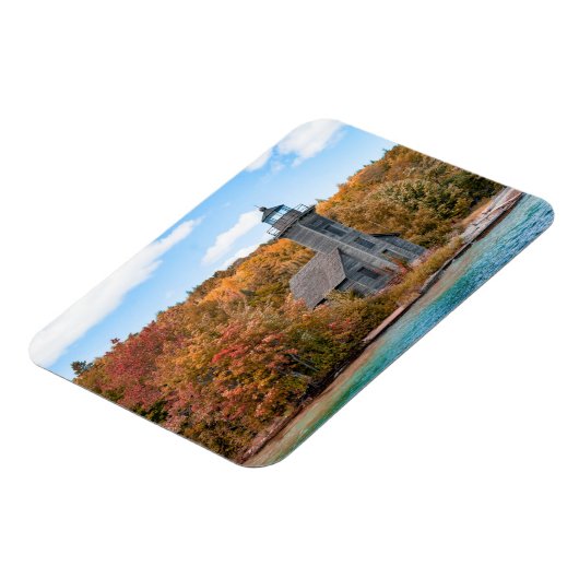 Lighthouses | Groot eiland East Channel Light Magneet (Linkerzijde)