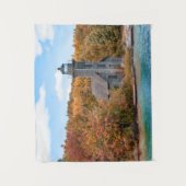 Lighthouses | Groot eiland East Channel Light Wandkleed (Voorkant)
