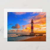 Lighthouses | Itapuã Brazil Lighthouse Briefkaart (Voorkant / Achterkant)