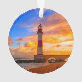 Lighthouses Itapuã Brazil Lighthouse Ornament (achterkant)