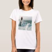 Lighthouses Jument Lighthouse Ouessant Frankrijk T-shirt (Voorkant)