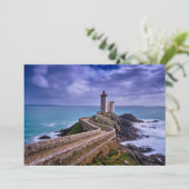 Lighthouses | Klein Minou Lighthouse Frankrijk Bedankkaart (Staand voorkant)