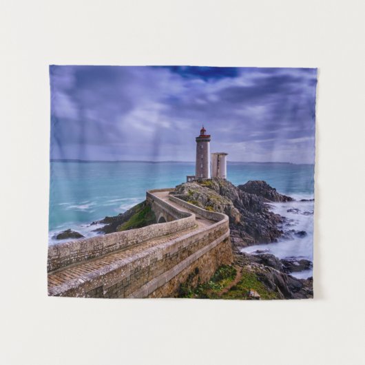 Lighthouses | Klein Minou Lighthouse Frankrijk Wandkleed (Voorkant (horizontaal))