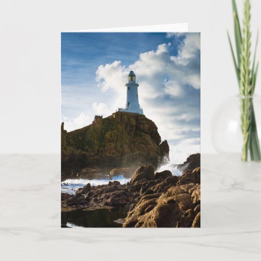 Lighthouses | La Corbière Channel Islands Kaart (Voorkant)