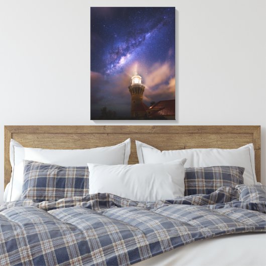 Lighthouses | Lighthouse Asutralia Canvas Afdruk (Insitu (Slaapkamer))