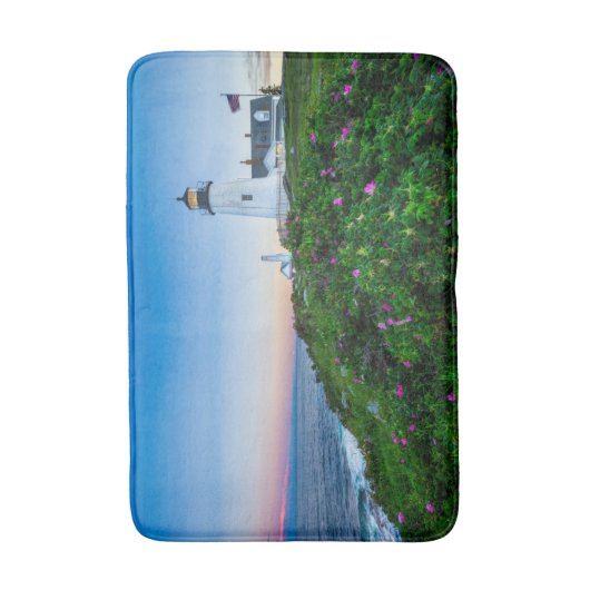 Lighthouses | Lighthouse Bristol Maine Badmat (Voorkant Verticaal)