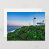 Lighthouses | Lighthouse Bristol Maine Briefkaart (Voorkant / Achterkant)
