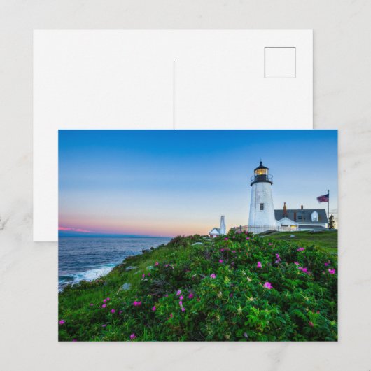 Lighthouses | Lighthouse Bristol Maine Briefkaart (Voorkant / Achterkant)
