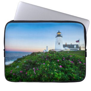 Lighthouses   Lighthouse Bristol Maine Laptop Sleeve