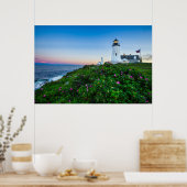 Lighthouses | Lighthouse Bristol Maine Poster (Keuken)
