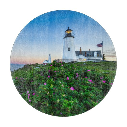 Lighthouses | Lighthouse Bristol Maine Snijplank (Voorkant)
