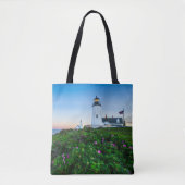 Lighthouses | Lighthouse Bristol Maine Tote Bag (Voorkant)