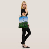 Lighthouses | Lighthouse Bristol Maine Tote Bag (Op model)