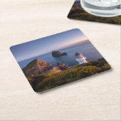 Lighthouses | Lighthouse Cape Brett New Zealand Kartonnen Onderzetters (Schuin)