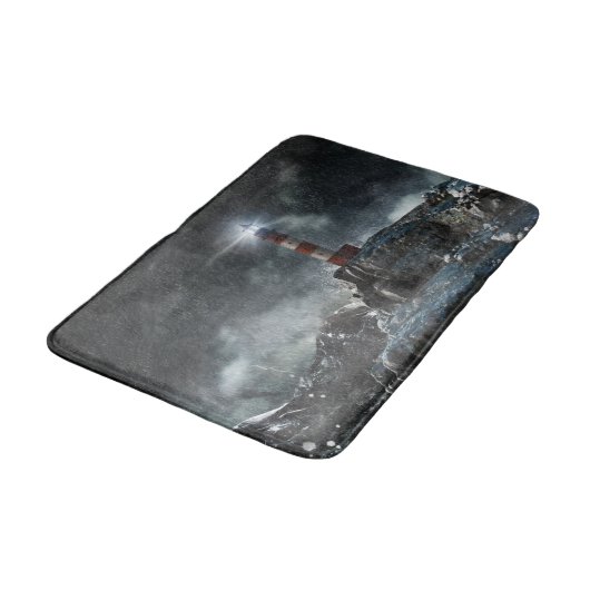 Lighthouses Lighthouse in the Storm Badmat (Gekanteld)