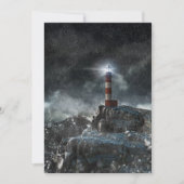 Lighthouses Lighthouse in the Storm Bedankkaart (Voorkant)