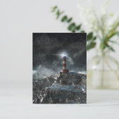 Lighthouses Lighthouse in the Storm Briefkaart (Staand voorkant)