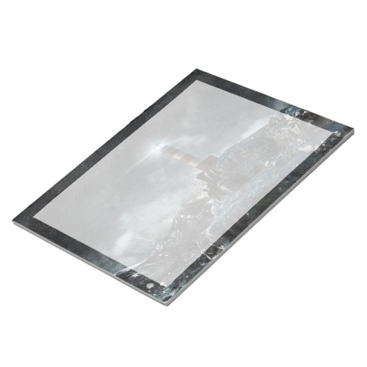 Lighthouses Lighthouse in the Storm Notitieblok (Schuin)