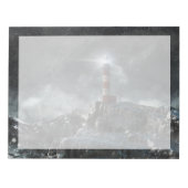 Lighthouses Lighthouse in the Storm Notitieblok (Voorkant)