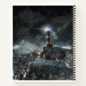 Lighthouses Lighthouse in the Storm Notitieboek (Achterkant)