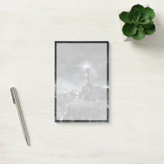 Lighthouses Lighthouse in the Storm Post-it® Notes (Kantoor)
