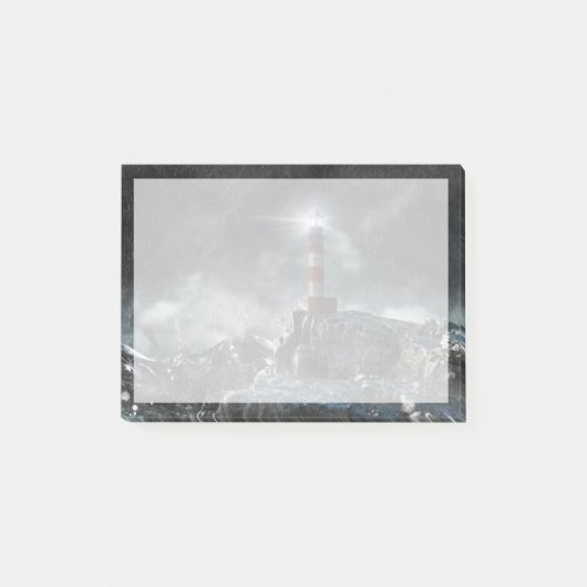 Lighthouses Lighthouse in the Storm Post-it® Notes (Voorkant)