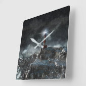 Lighthouses Lighthouse in the Storm Vierkante Klok (Hoek)