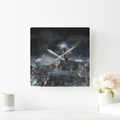 Lighthouses Lighthouse in the Storm Vierkante Klok (Huis)