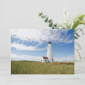 Lighthouses | Lighthouse Massachusetts Bedankkaart (Staand voorkant)