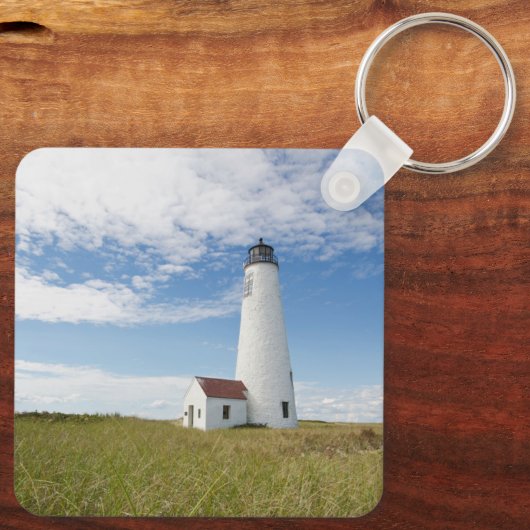 Lighthouses | Lighthouse Massachusetts Sleutelhanger (Achterkant)