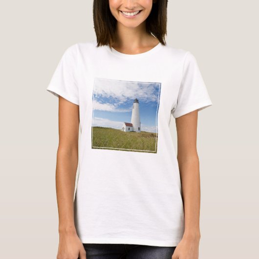 Lighthouses | Lighthouse Massachusetts T-shirt (Voorkant)