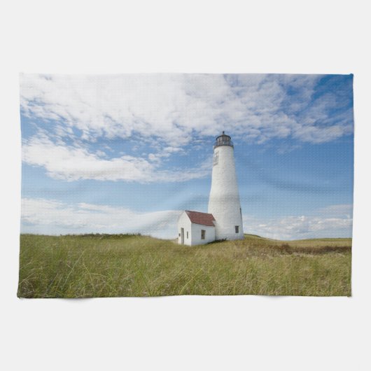 Lighthouses | Lighthouse Massachusetts Theedoek (Horizontaal)