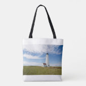 Lighthouses | Lighthouse Massachusetts Tote Bag (Achterkant)