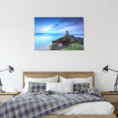 Lighthouses | Lighthouse Plouzané Frankrijk Canvas Afdruk (Insitu (Slaapkamer))