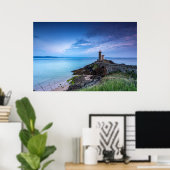 Lighthouses | Lighthouse Plouzané Frankrijk Poster (Thuiskantoor)