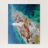 Lighthouses Mangiabarche Lighthouse Italy Legpuzzel (Verticaal)