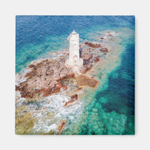 Lighthouses Mangiabarche Lighthouse Italy Magneet