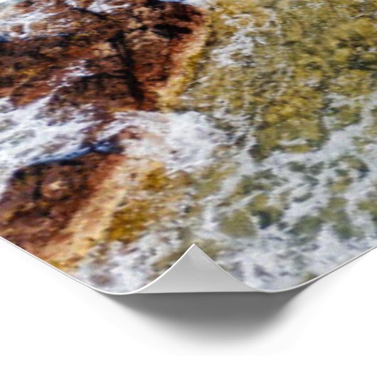 Lighthouses Mangiabarche Lighthouse Italy Poster (Hoek)