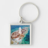 Lighthouses Mangiabarche Lighthouse Italy Sleutelhanger (Voorkant)