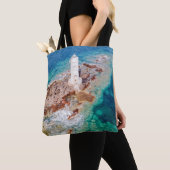 Lighthouses Mangiabarche Lighthouse Italy Tote Bag (Dichtbij)