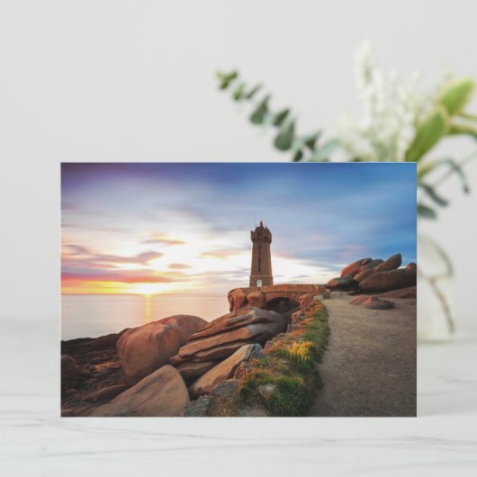 Lighthouses | Mean Ruz Lighthouse Bedankkaart (Staand voorkant)