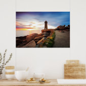 Lighthouses | Mean Ruz Lighthouse Poster (Keuken)