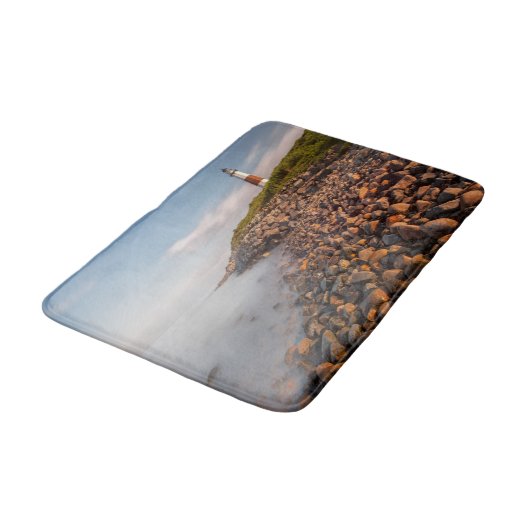 Lighthouses | Montauk Point Long Island Badmat (Gekanteld)