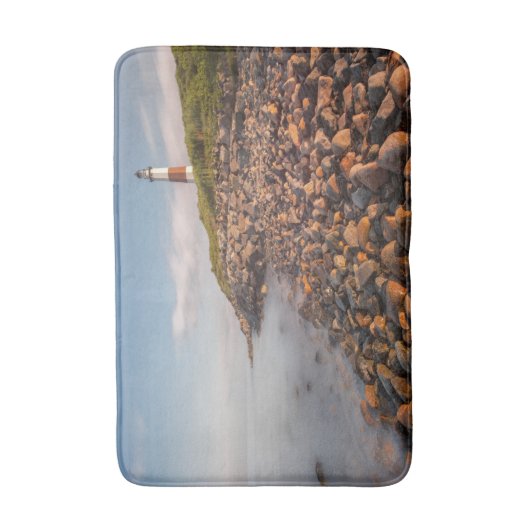 Lighthouses | Montauk Point Long Island Badmat (Voorkant Verticaal)
