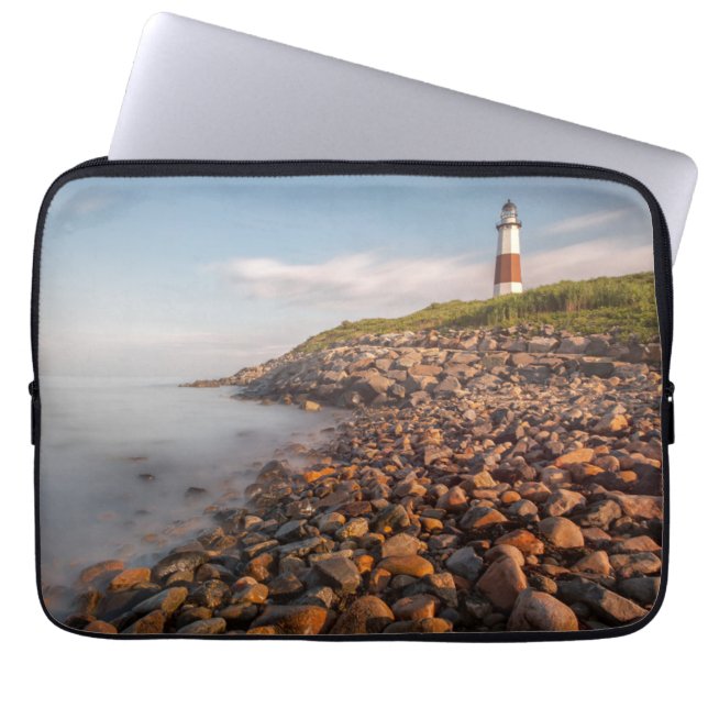 Lighthouses Montauk Point Long Island Laptop Sleeve (Voorkant)